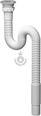 Гофросифон AQUATTRO AQF111 1 1/2"х40 1200 мм [1/60]