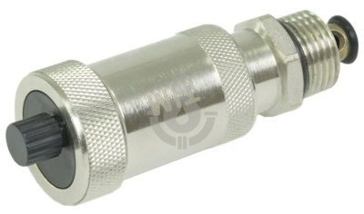 Воздухоотводчик автоматический, TIM, НР(M), 1/2", прямой, отсекающий клапан, хром[10/100]