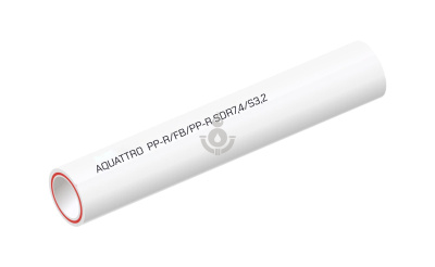 Труба AQUATTRO PN-20 армированная стекловолокном ГОСТ 32415-2013